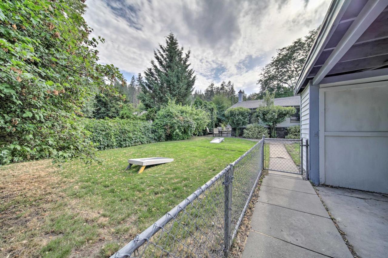 Bright And Airy Liberty Lake Abode With Backyard! Екстер'єр фото